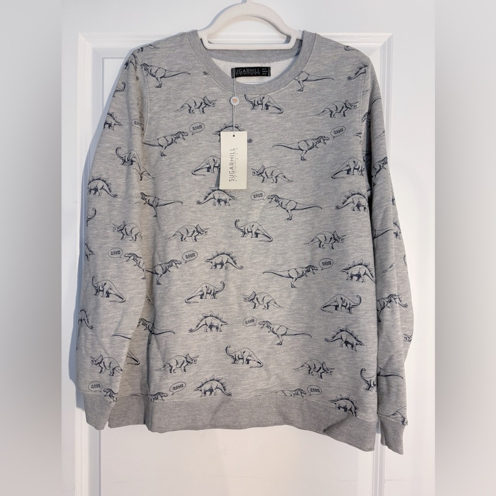 BNWT - Women’s SugarHill Brighton Dino Sweatshirt - Size 8